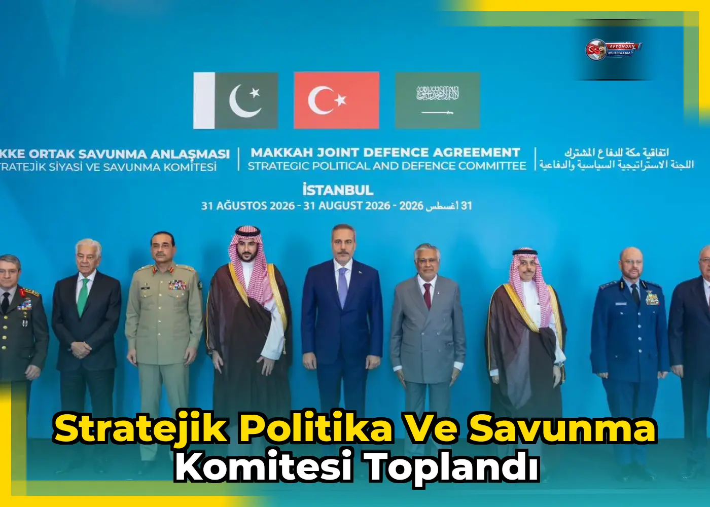 Stratejik Politika ve Savunma Komitesi Toplandı