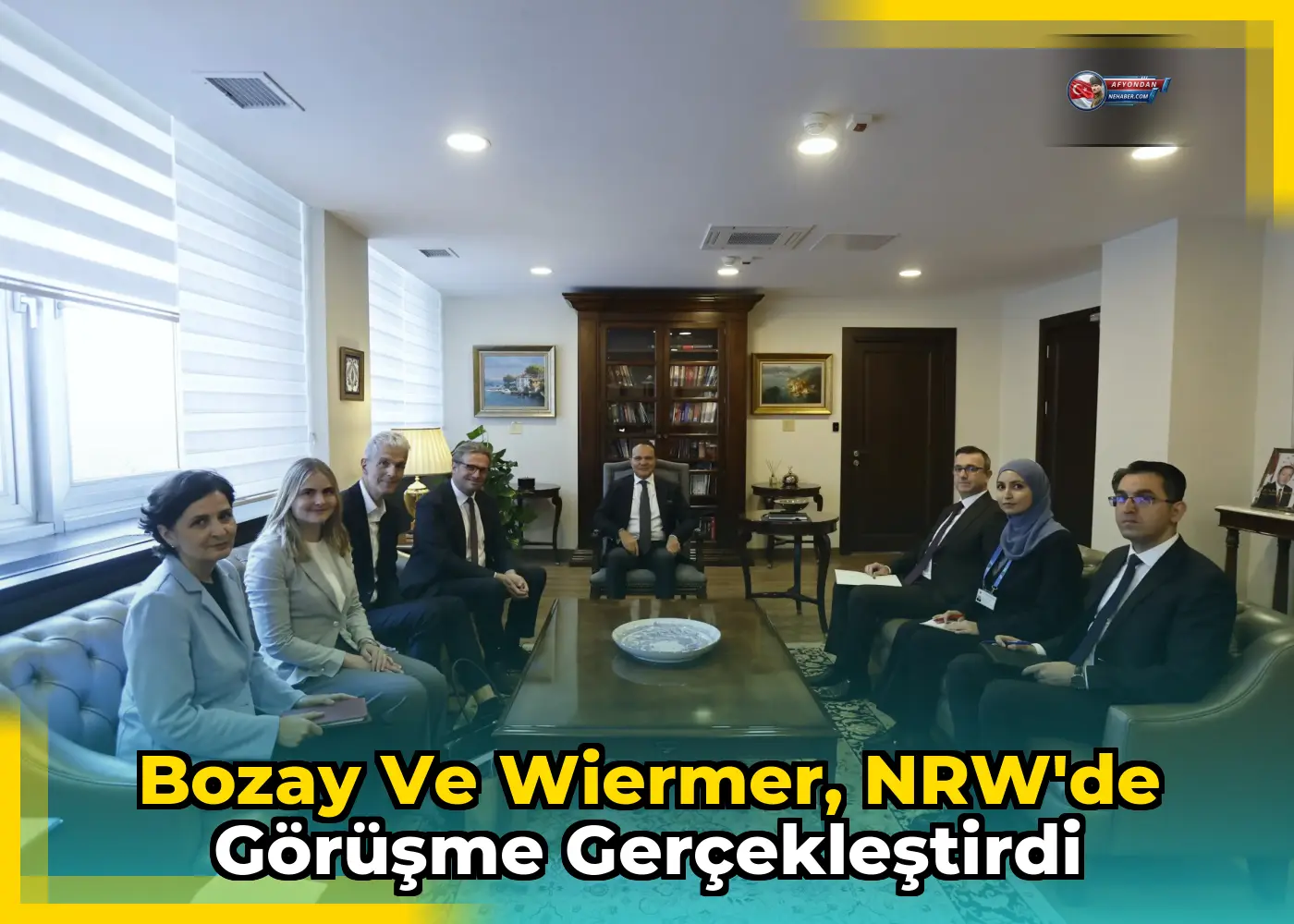Bozay ve Wiermer, NRW'de Görüşme Gerçekleştirdi