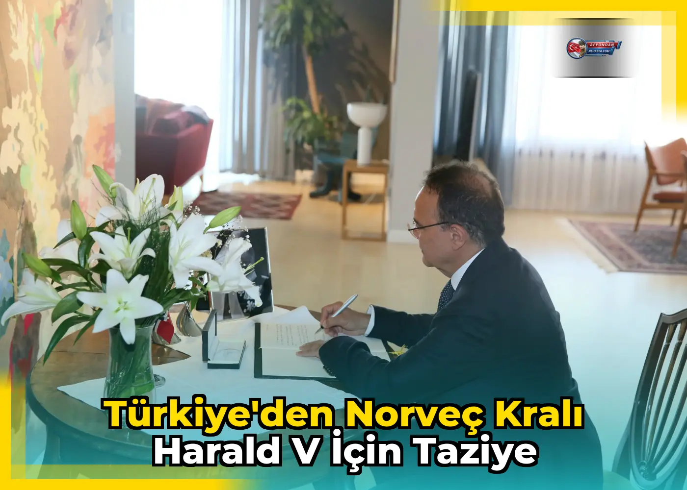 Türkiye'den Norveç Kralı Harald V için taziye