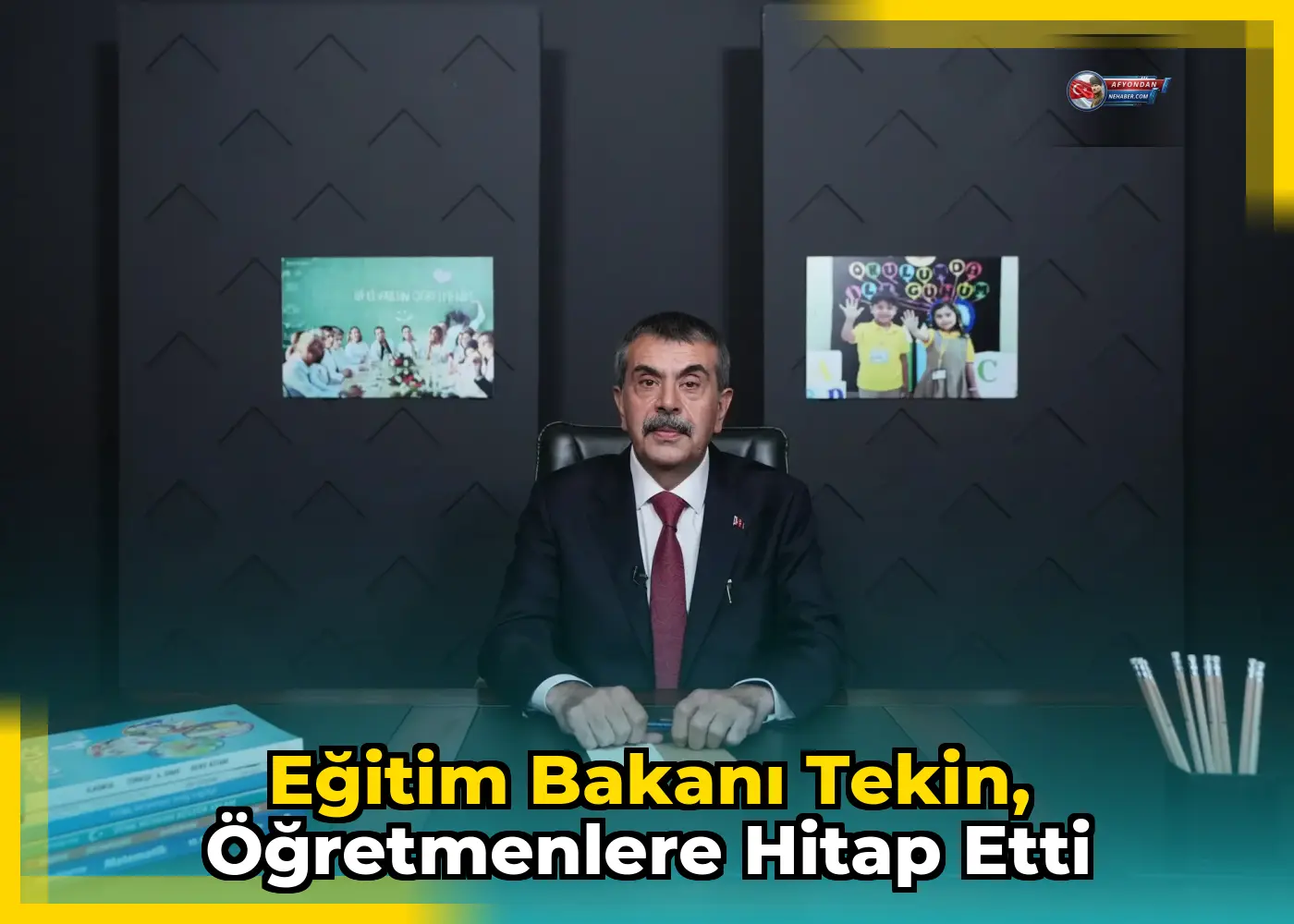 Eğitim Bakanı Tekin, öğretmenlere hitap etti
