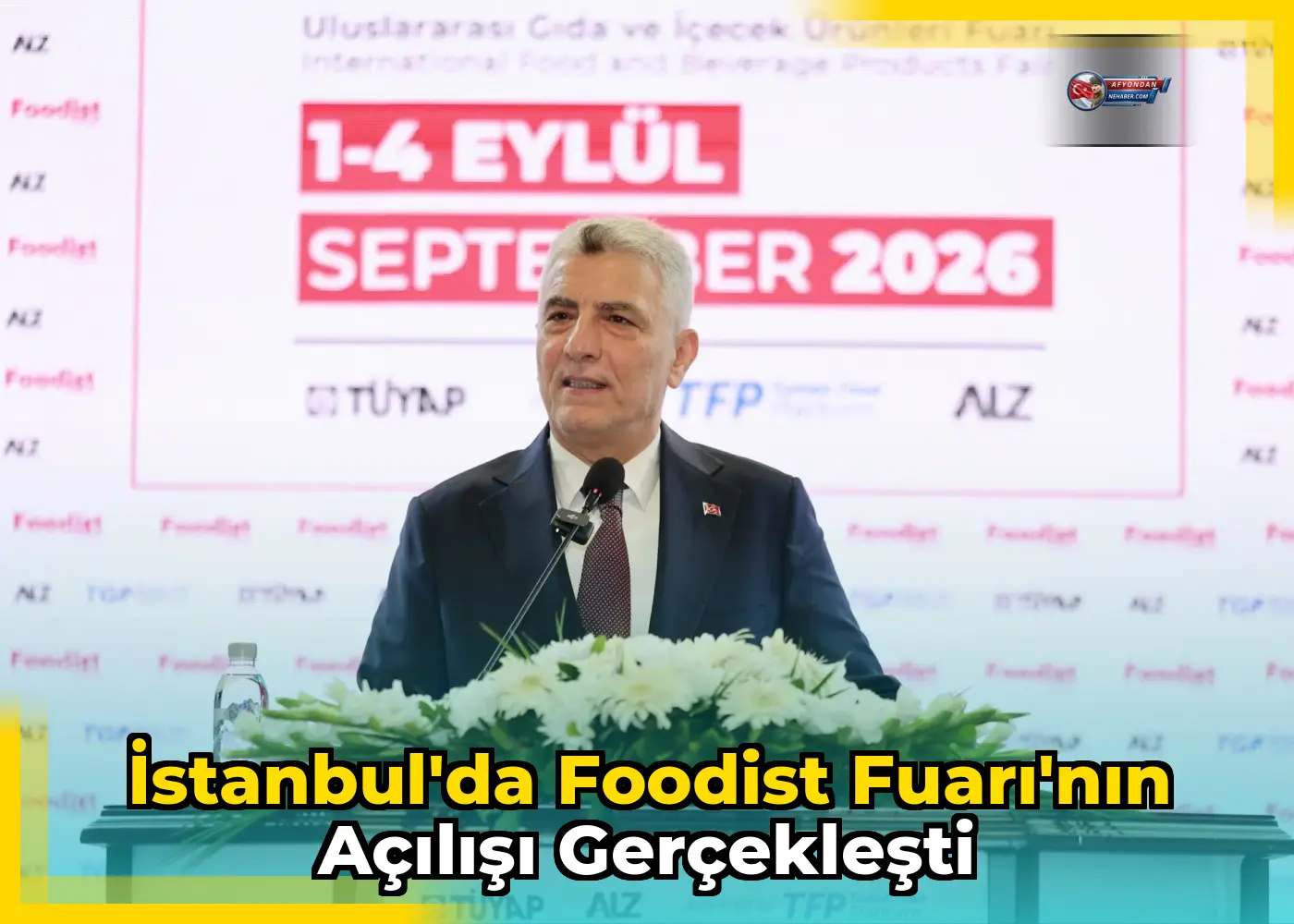İstanbul'da Foodist Fuarı'nın Açılışı Gerçekleşti
