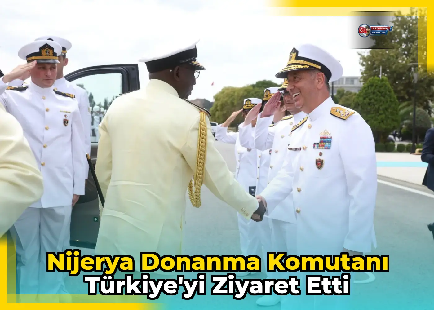 Nijerya Donanma Komutanı Türkiye'yi Ziyaret Etti