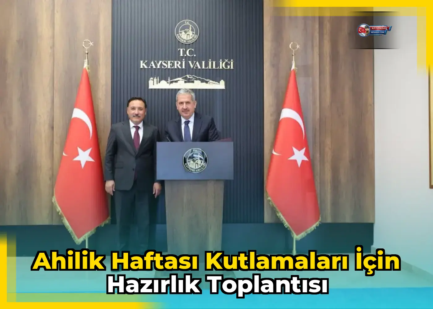 Ahilik Haftası Kutlamaları İçin Hazırlık Toplantısı