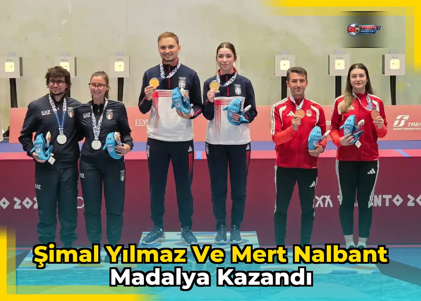 Şimal Yılmaz ve Mert Nalbant madalya kazandı