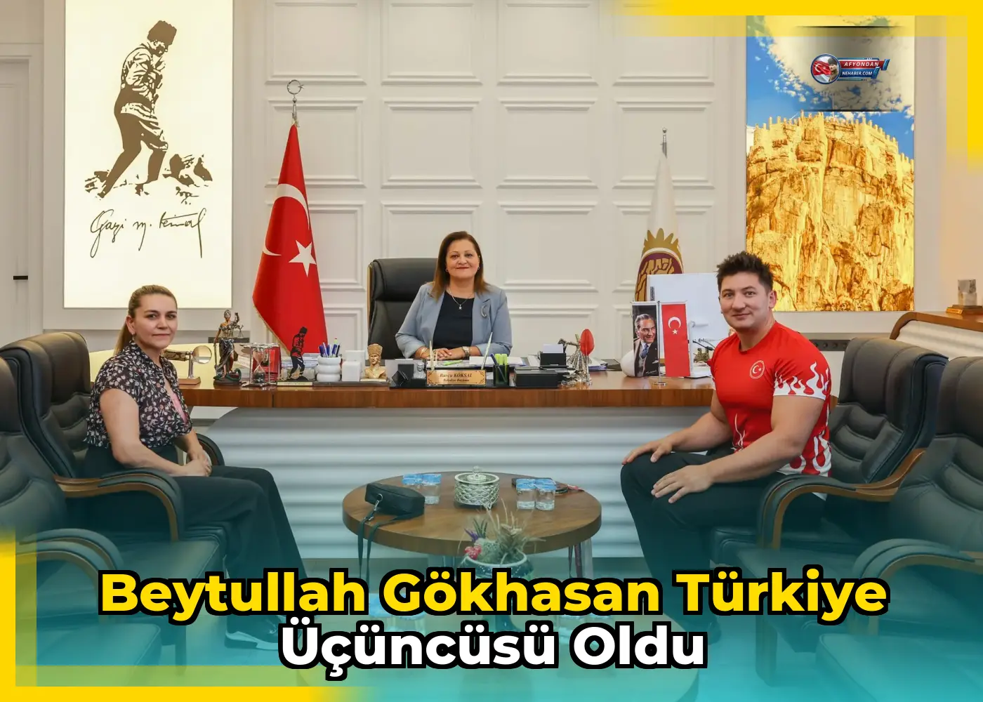Beytullah Gökhasan Türkiye üçüncüsü oldu