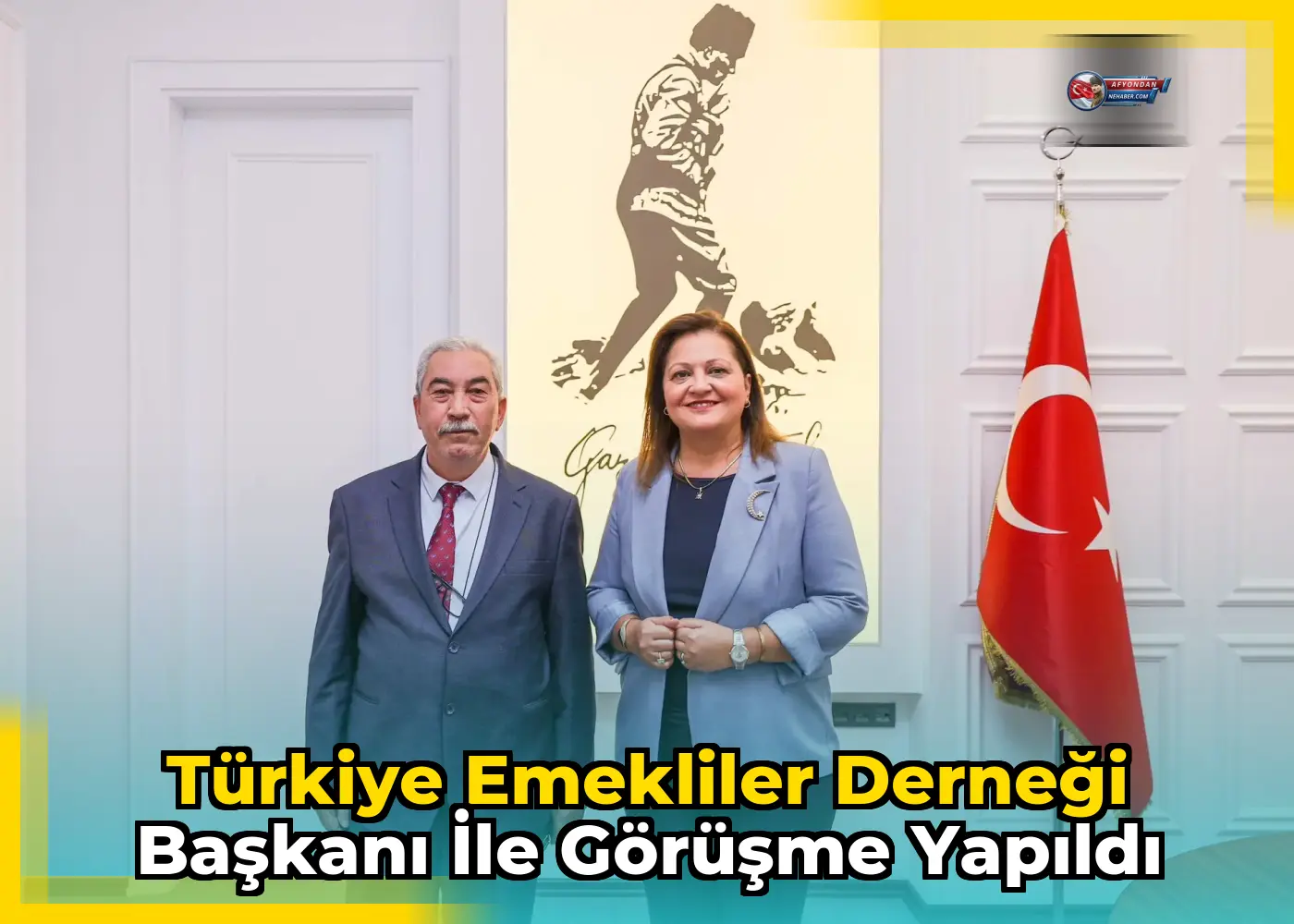 Türkiye Emekliler Derneği Başkanı ile görüşme yapıldı