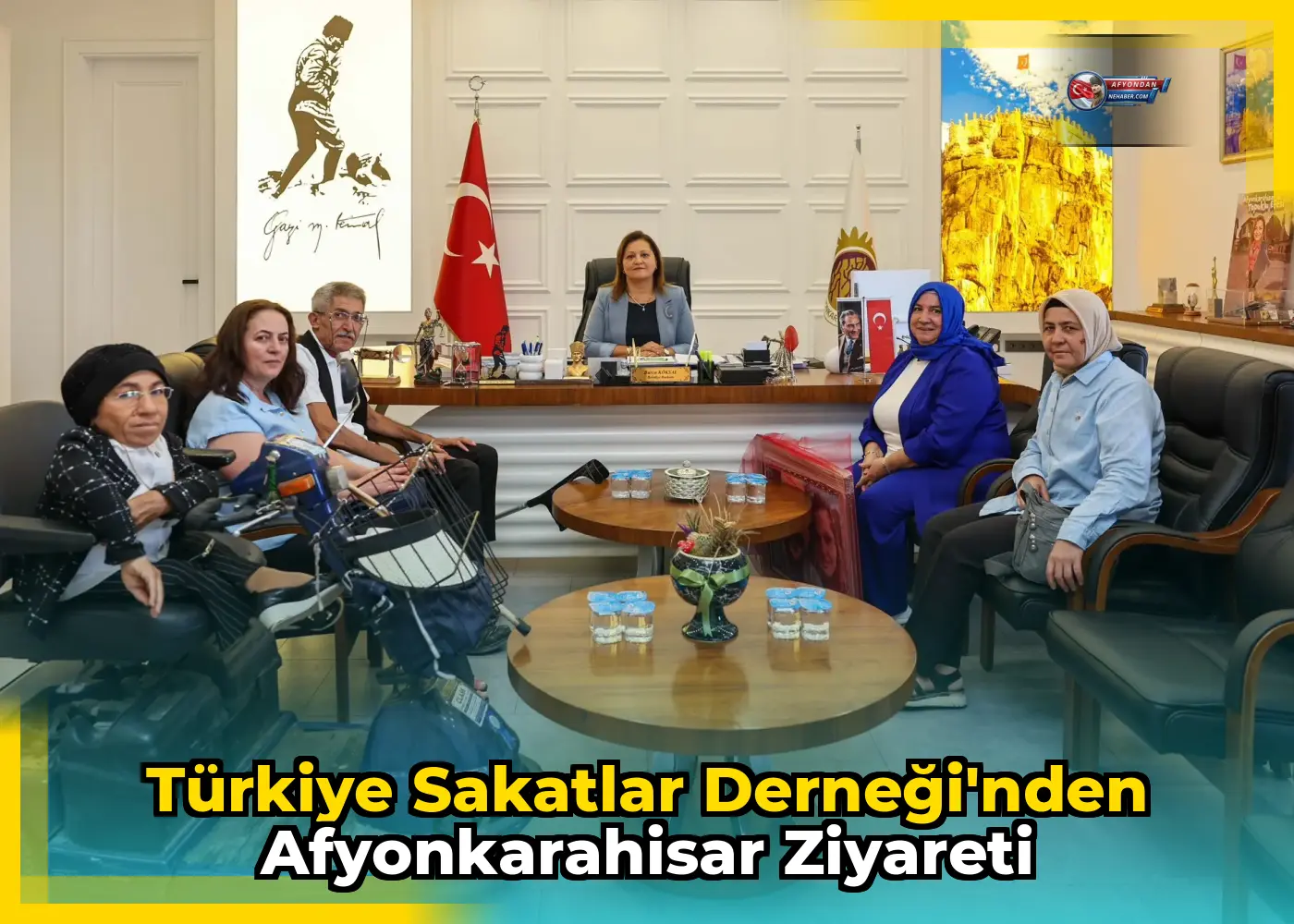 Türkiye Sakatlar Derneği'nden Afyonkarahisar ziyareti