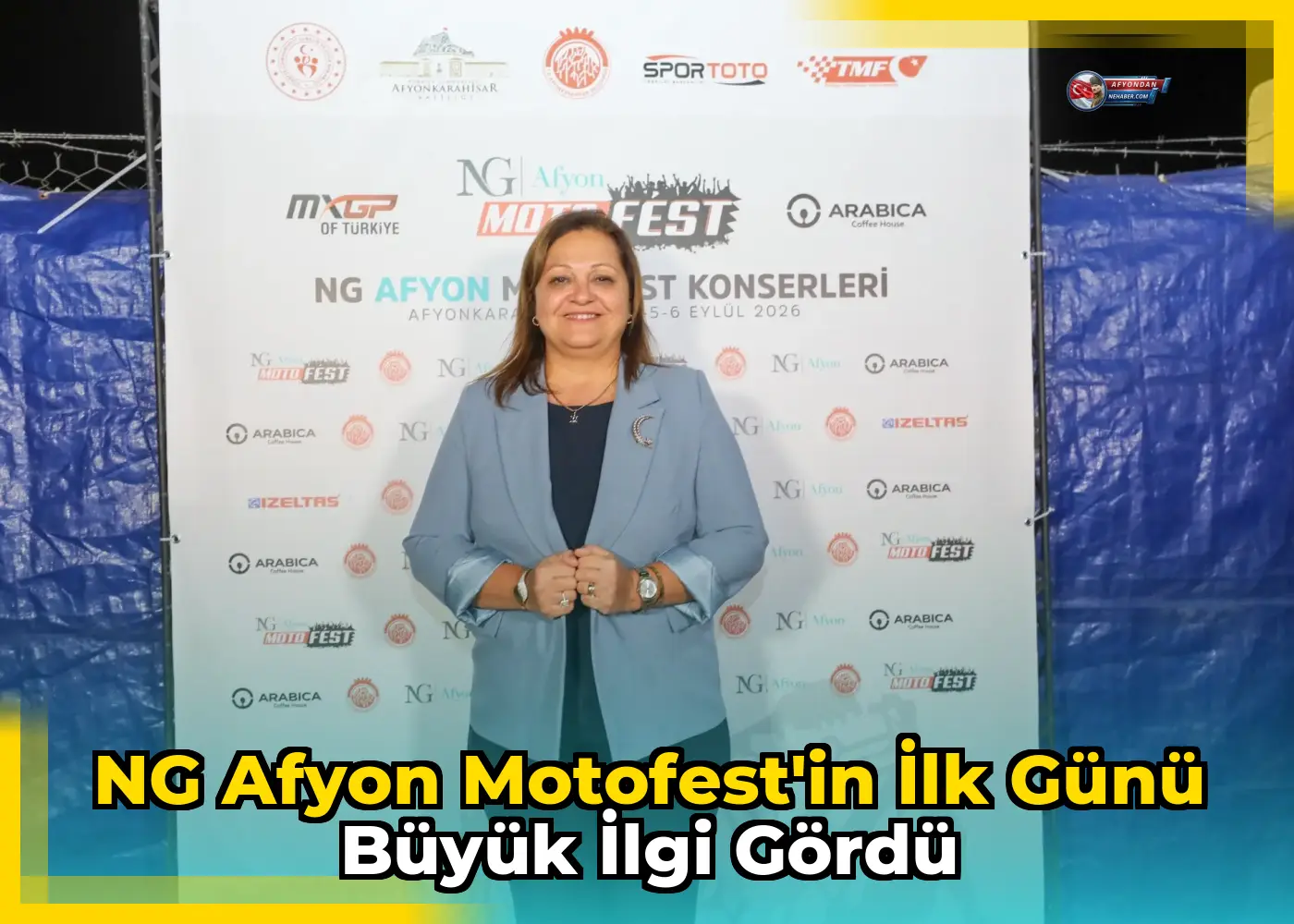 NG Afyon Motofest'in ilk günü büyük ilgi gördü