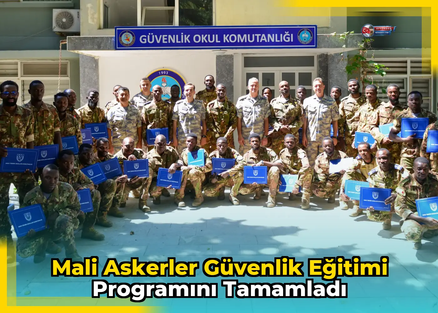 Mali Askerler Güvenlik Eğitimi Programını Tamamladı