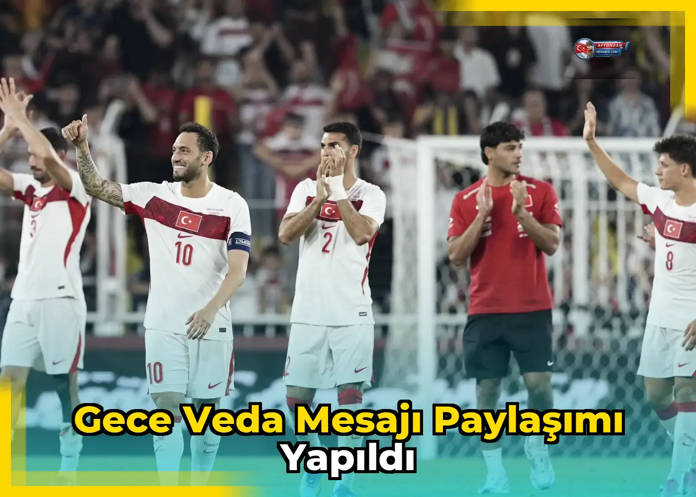 Gece veda mesajı paylaşımı yapıldı