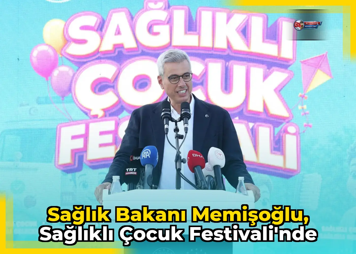 Sağlık Bakanı Memişoğlu, Sağlıklı Çocuk Festivali'nde