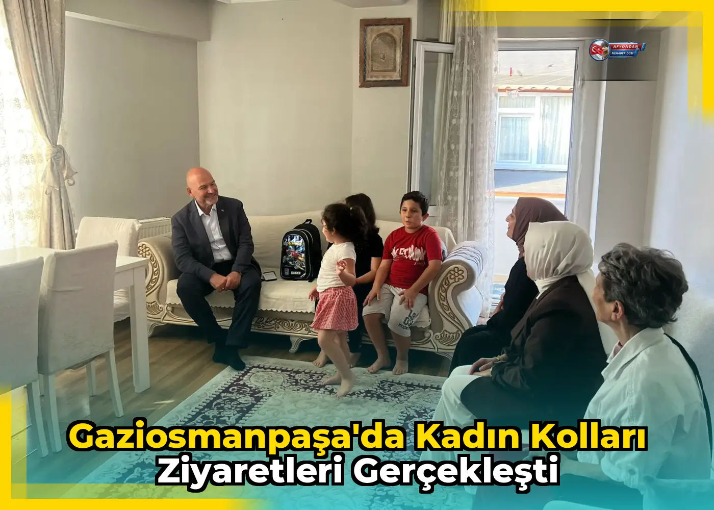 Gaziosmanpaşa'da Kadın Kolları Ziyaretleri Gerçekleşti