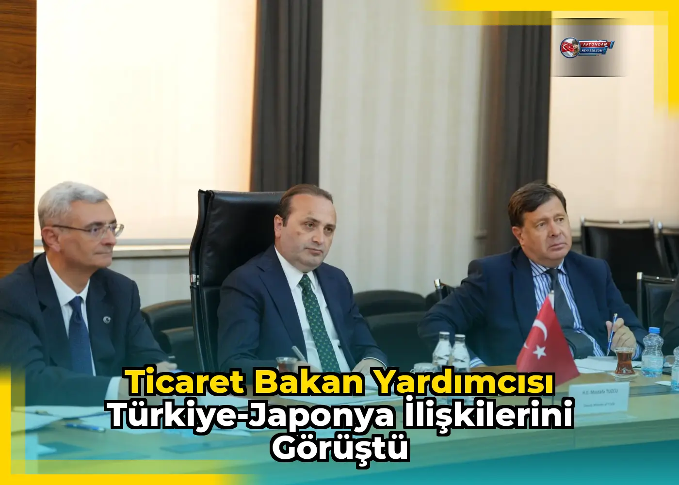 Ticaret Bakan Yardımcısı Türkiye-Japonya ilişkilerini görüştü