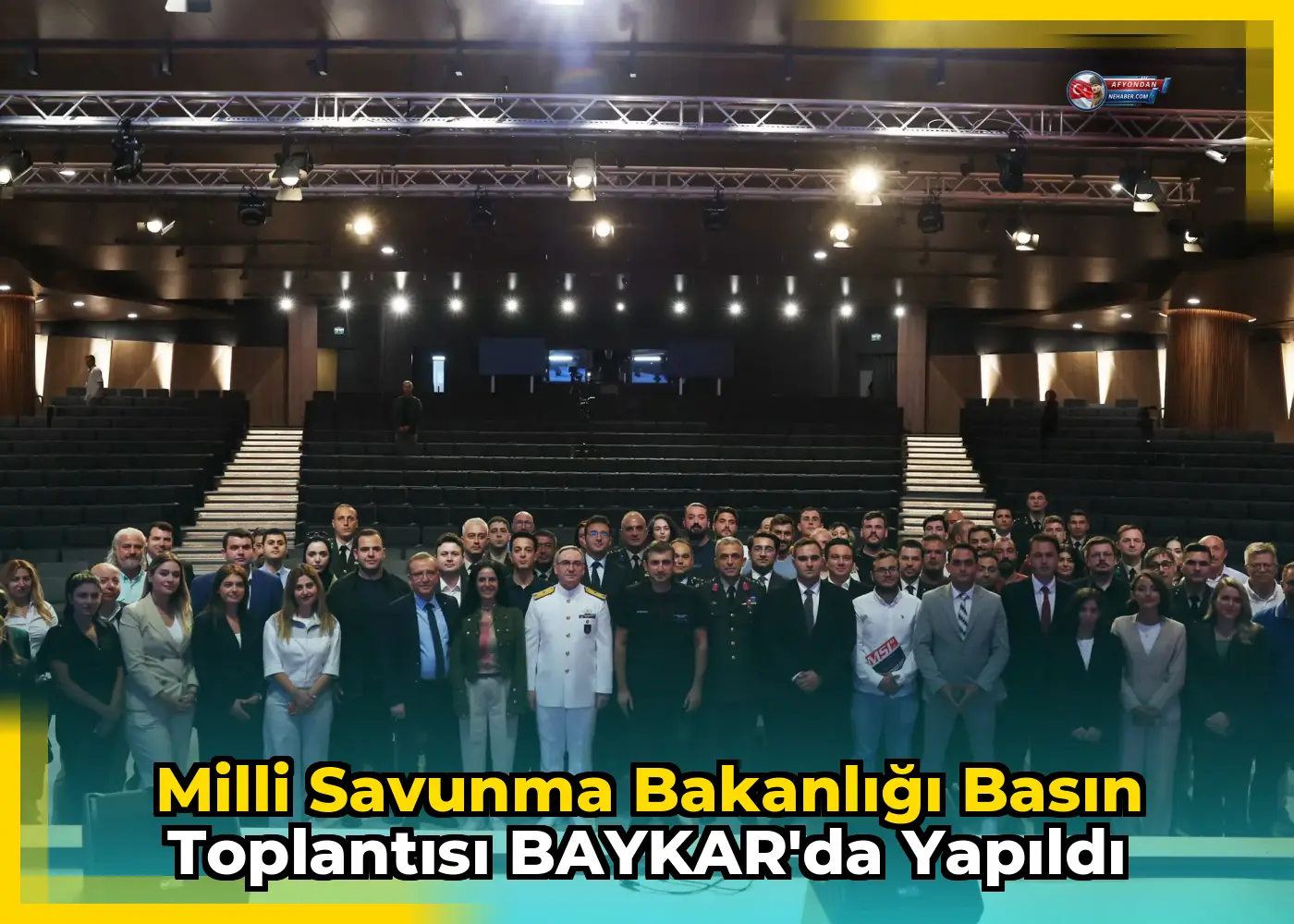 Milli Savunma Bakanlığı Basın Toplantısı BAYKAR'da Yapıldı