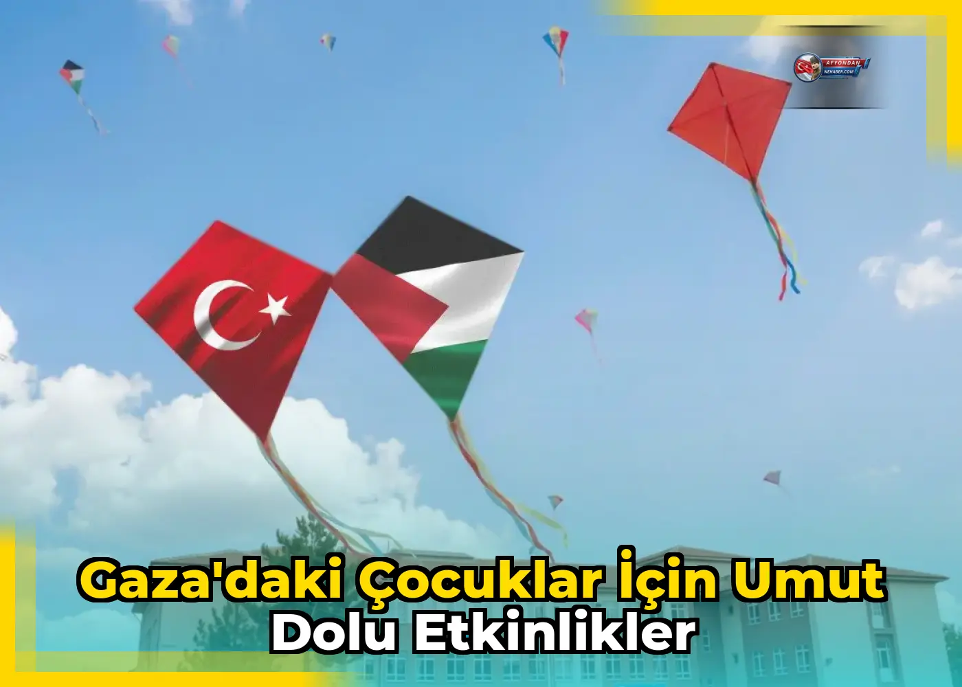 Gaza'daki çocuklar için umut dolu etkinlikler