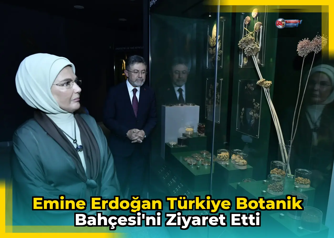 Emine Erdoğan Türkiye Botanik Bahçesi'ni Ziyaret Etti