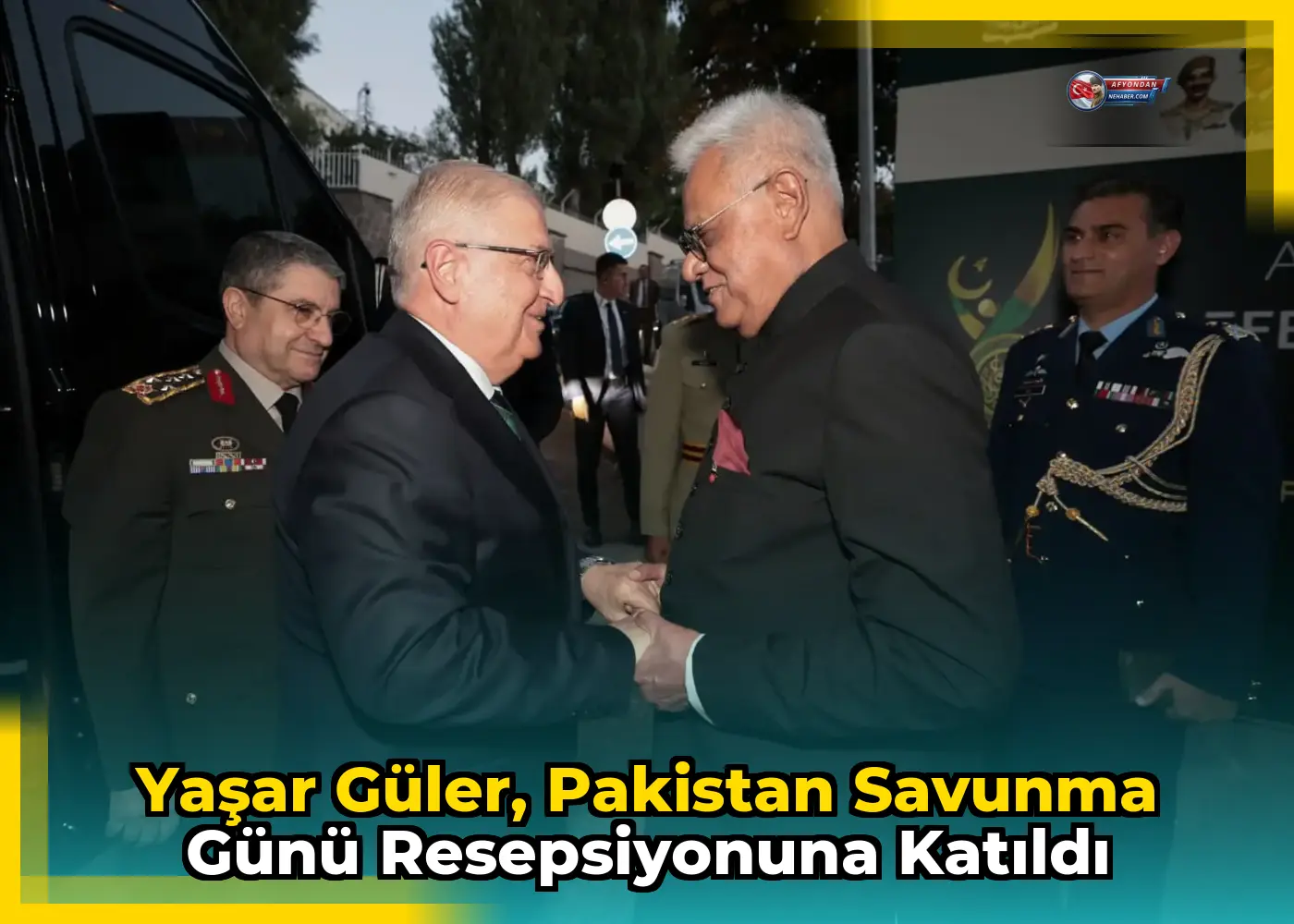 Yaşar Güler, Pakistan Savunma Günü resepsiyonuna katıldı