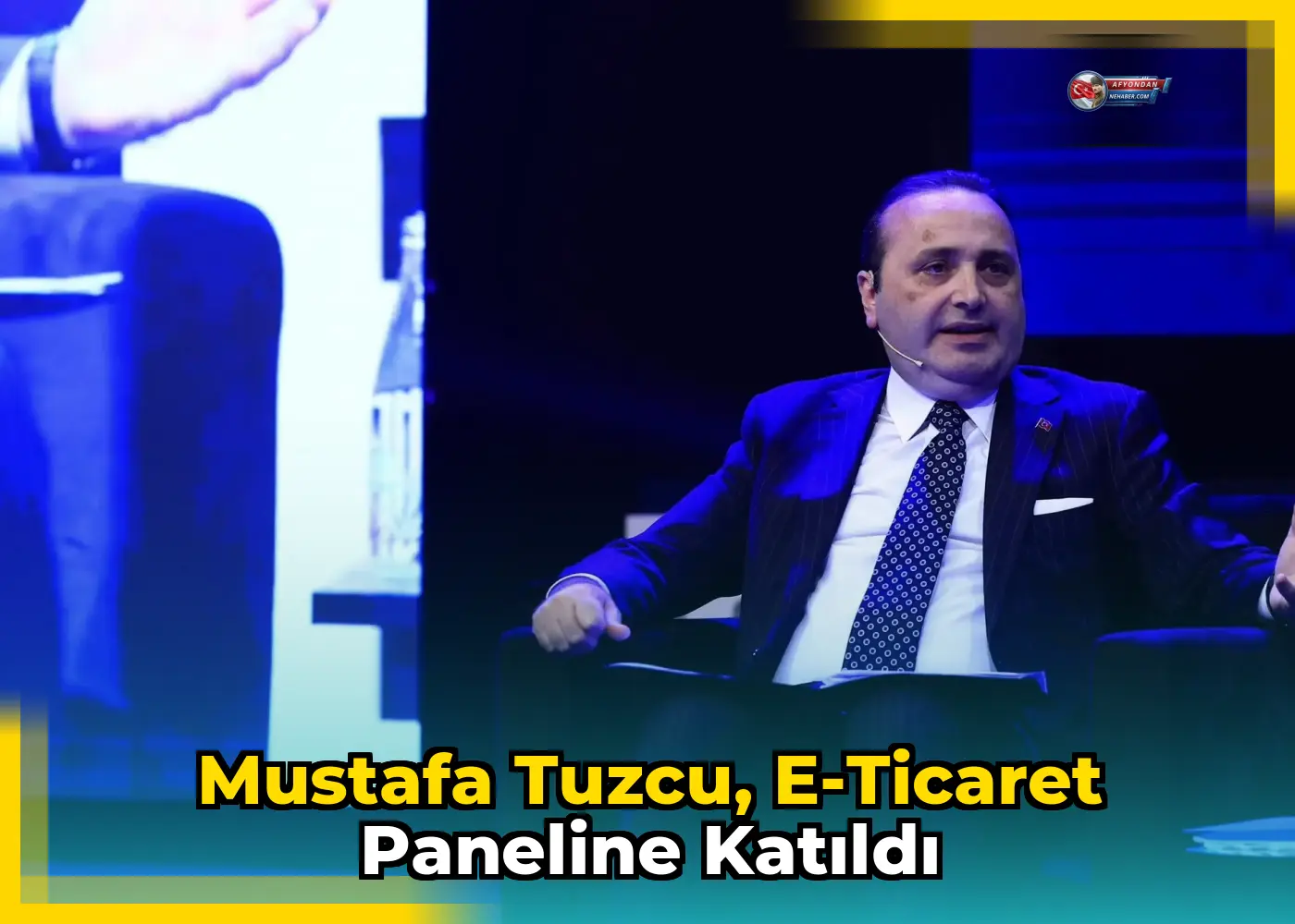 Mustafa Tuzcu, e-ticaret paneline katıldı