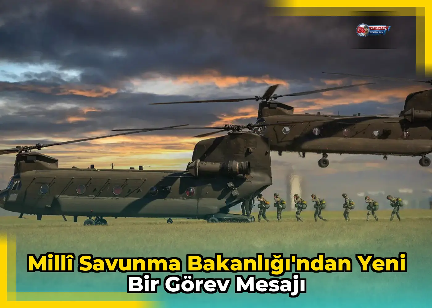 Millî Savunma Bakanlığı'ndan yeni bir görev mesajı