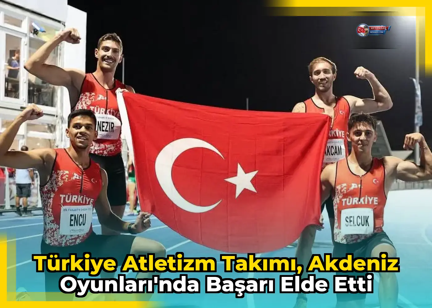 Türkiye Atletizm Takımı, Akdeniz Oyunları'nda Başarı Elde Etti
