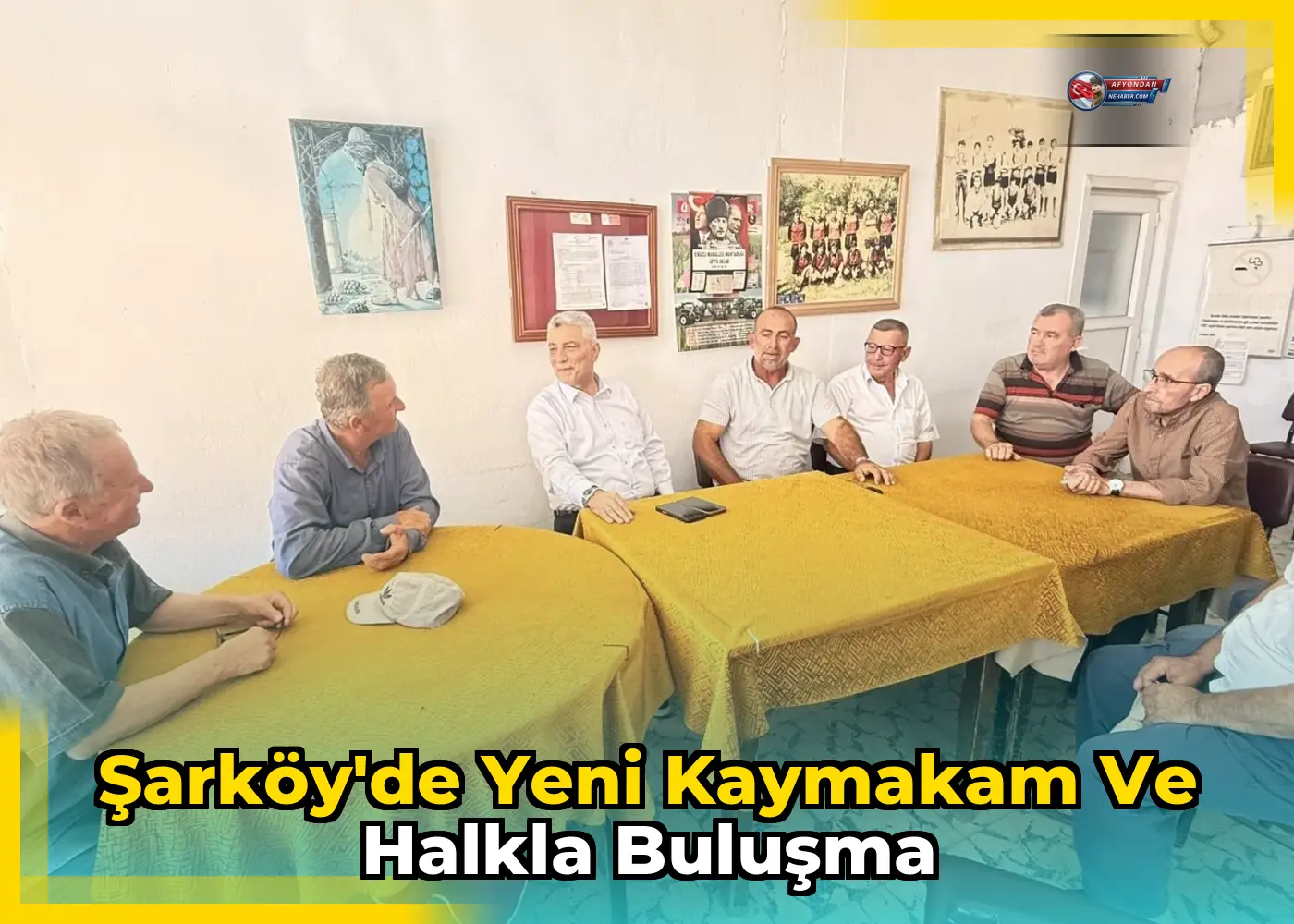 Şarköy'de Yeni Kaymakam ve Halkla Buluşma