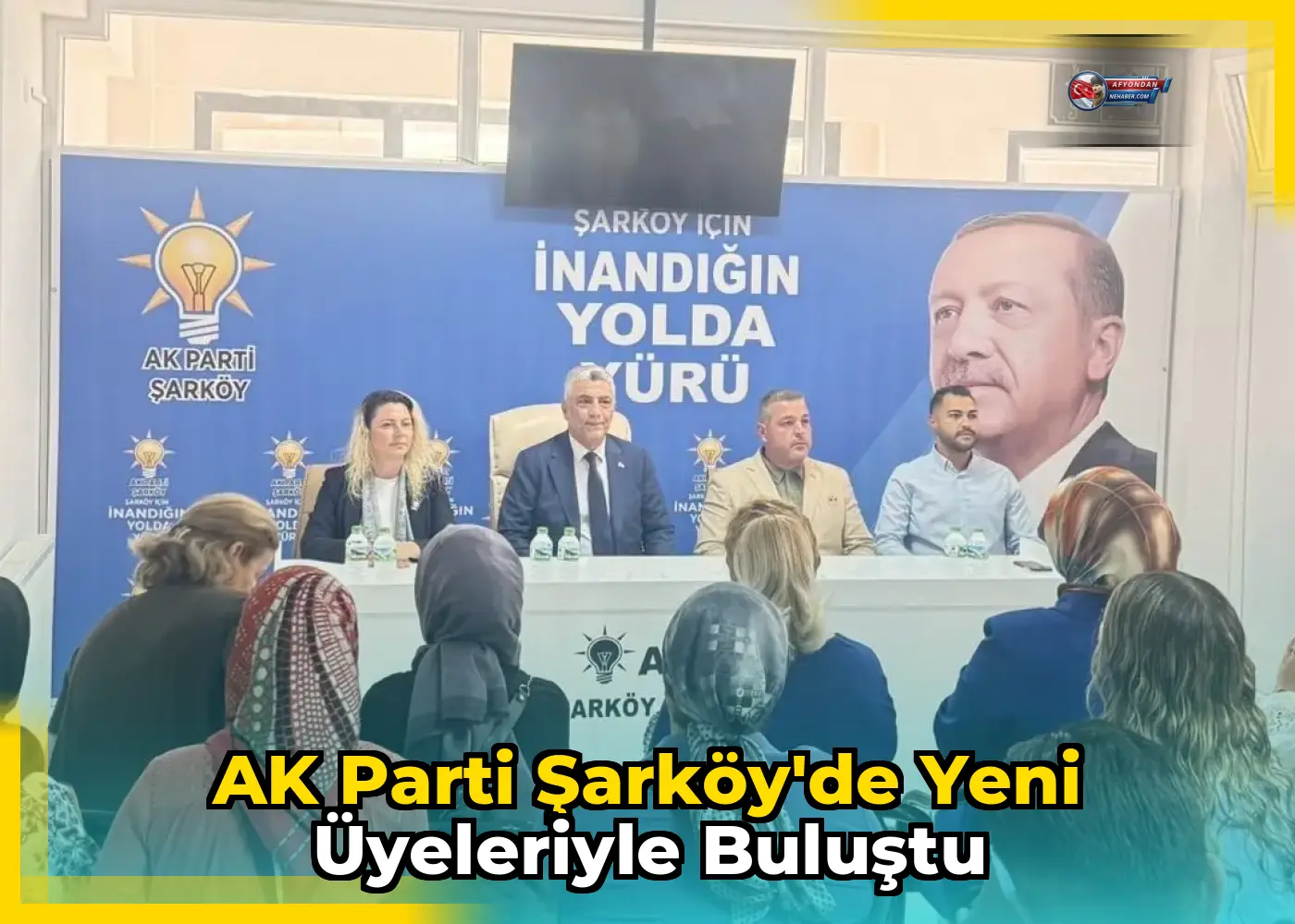 AK Parti Şarköy'de yeni üyeleriyle buluştu