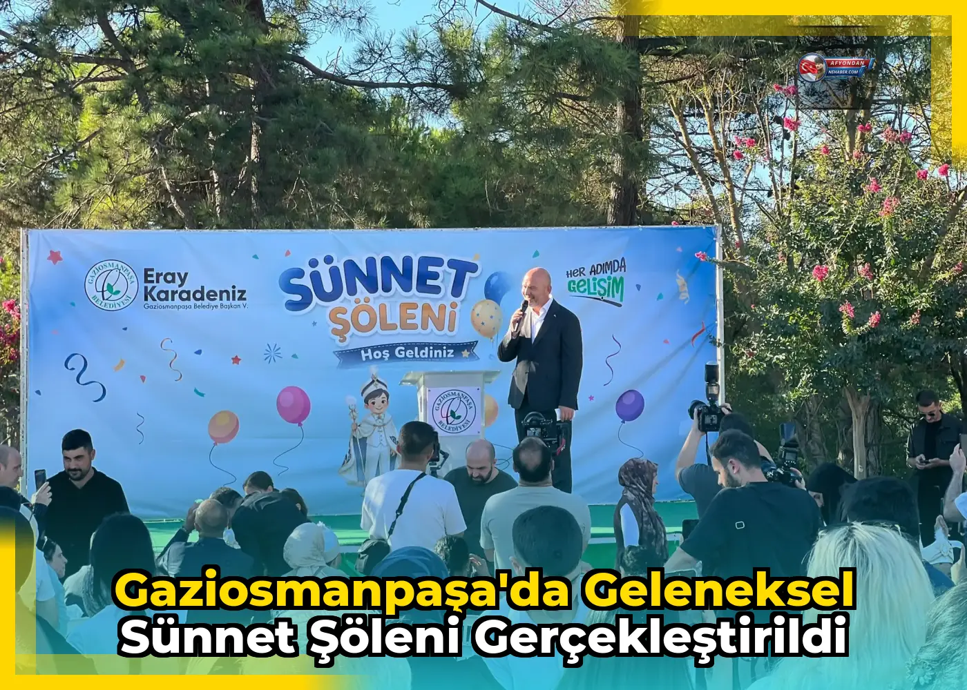 Gaziosmanpaşa'da Geleneksel Sünnet Şöleni gerçekleştirildi