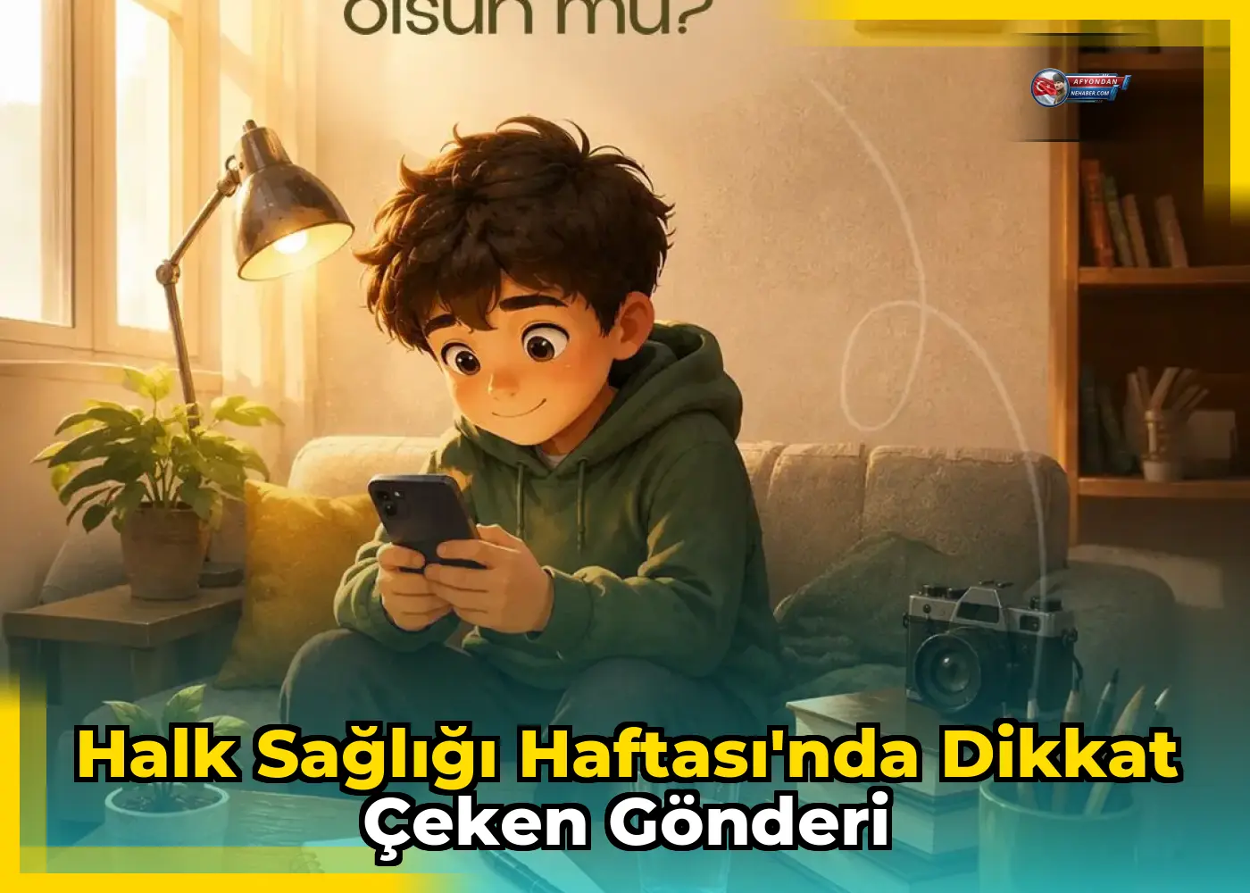 Halk Sağlığı Haftası'nda dikkat çeken gönderi