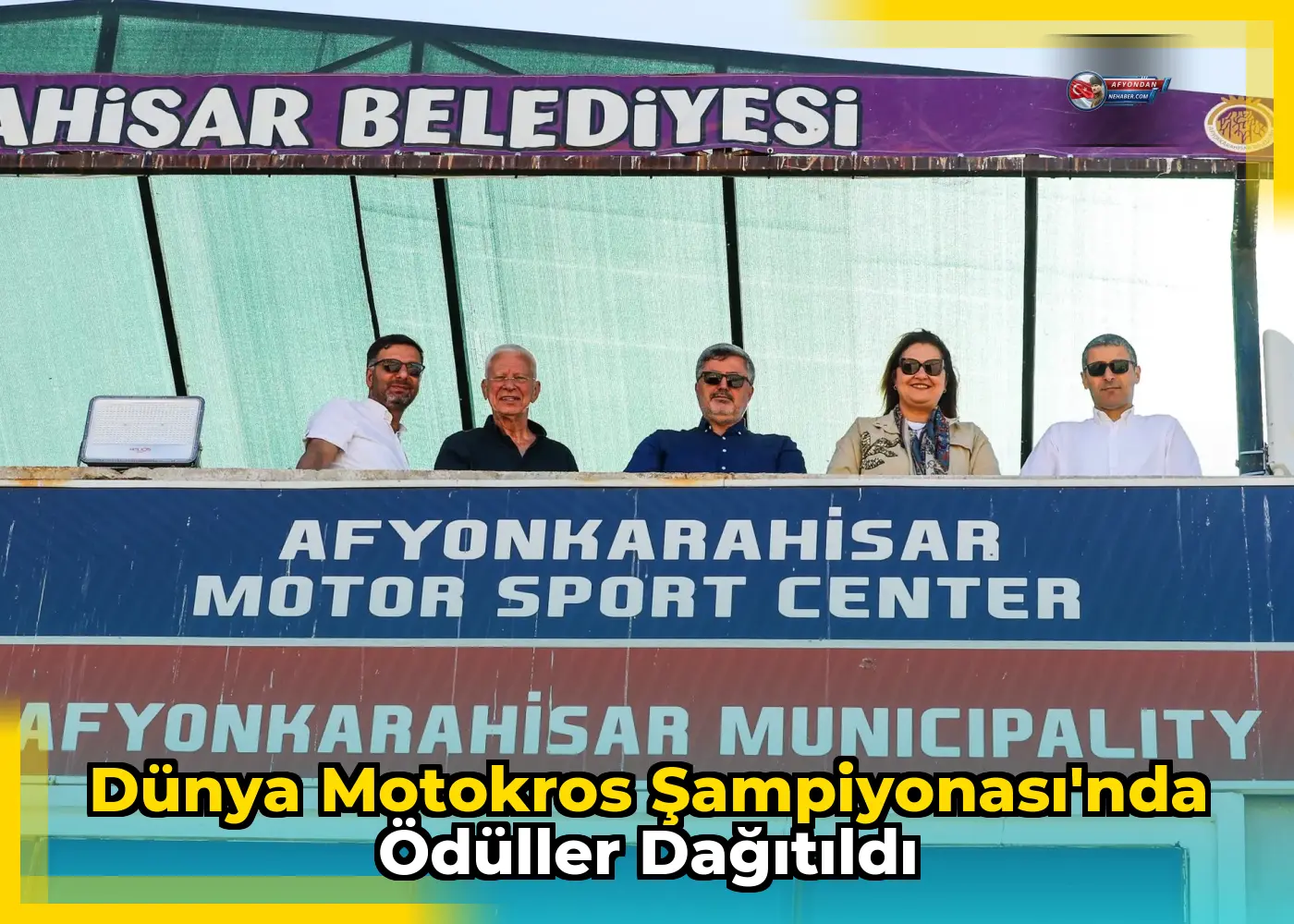 Dünya Motokros Şampiyonası'nda ödüller dağıtıldı