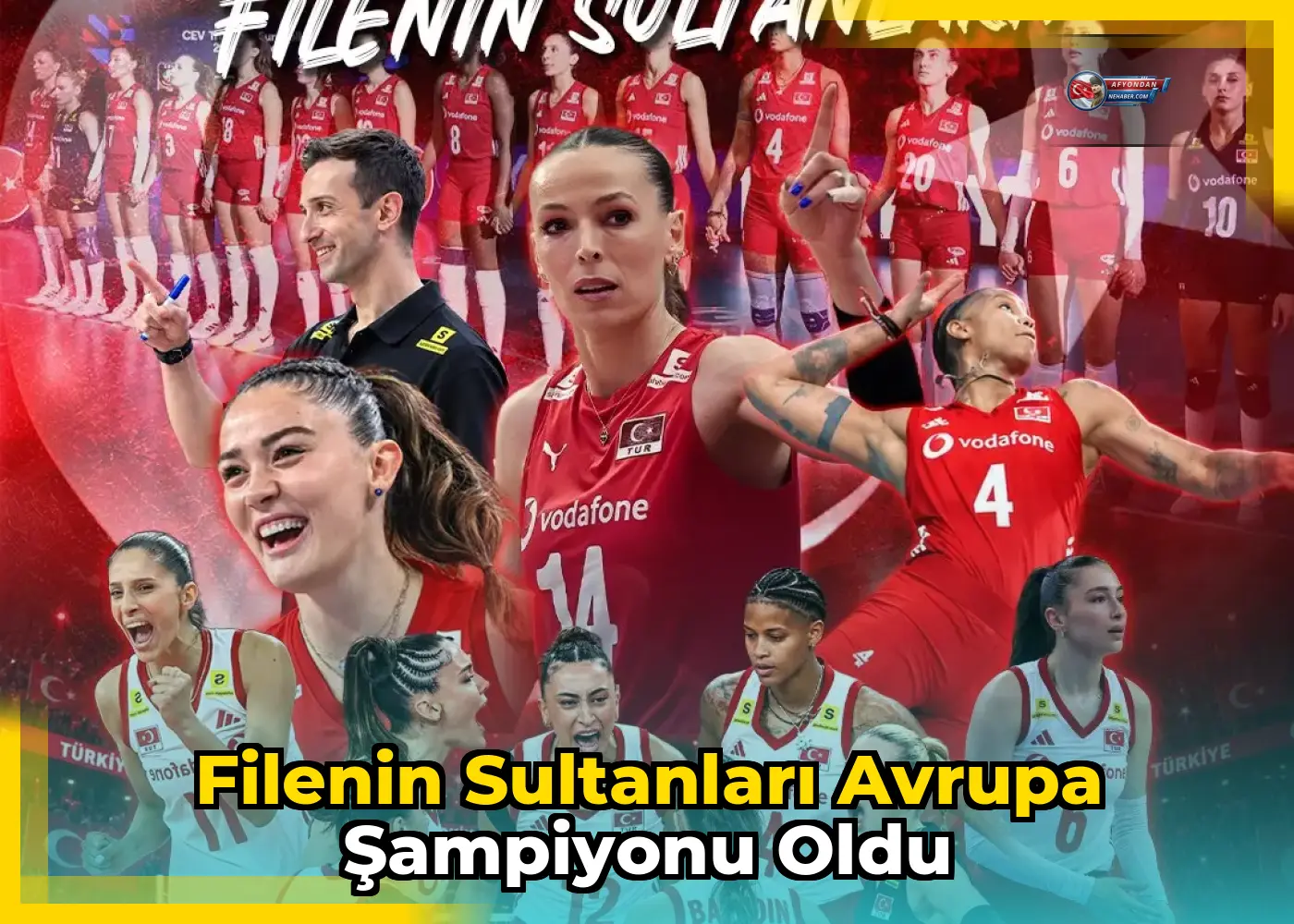 Filenin Sultanları Avrupa Şampiyonu Oldu