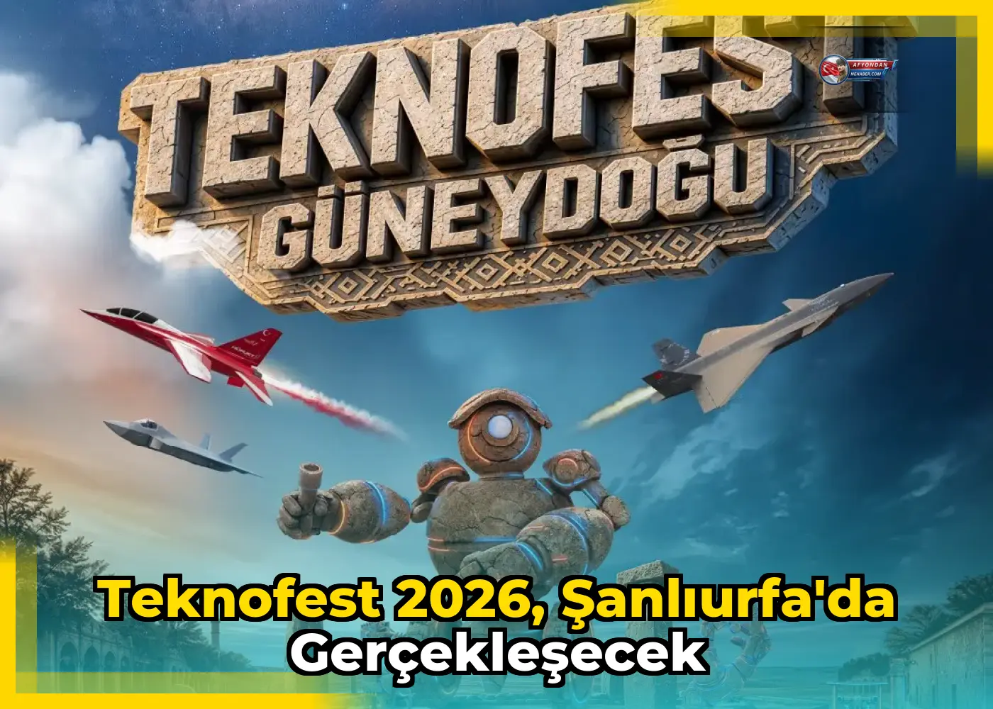TEKNOFEST 2026, Şanlıurfa'da Gerçekleşecek