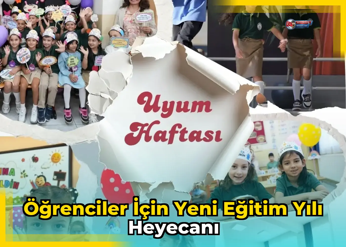 Öğrenciler için yeni eğitim yılı heyecanı