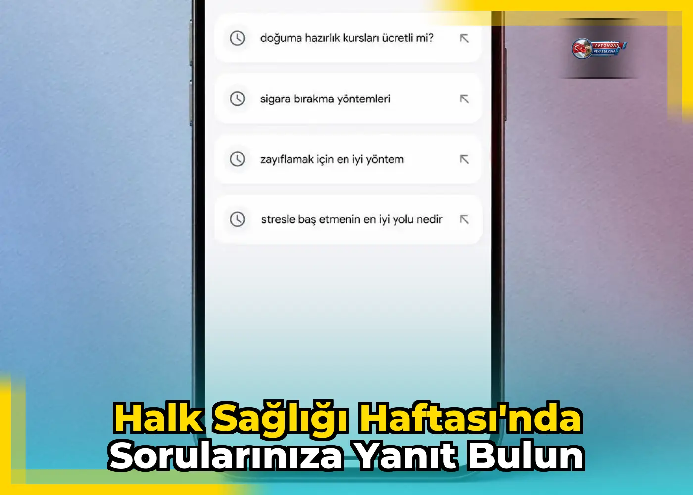 Halk Sağlığı Haftası'nda sorularınıza yanıt bulun
