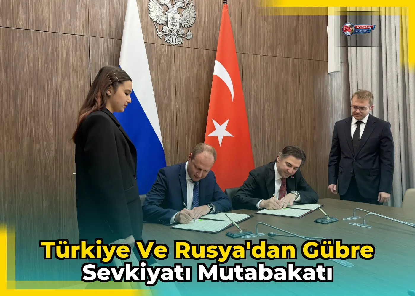 Türkiye ve Rusya'dan gübre sevkiyatı mutabakatı