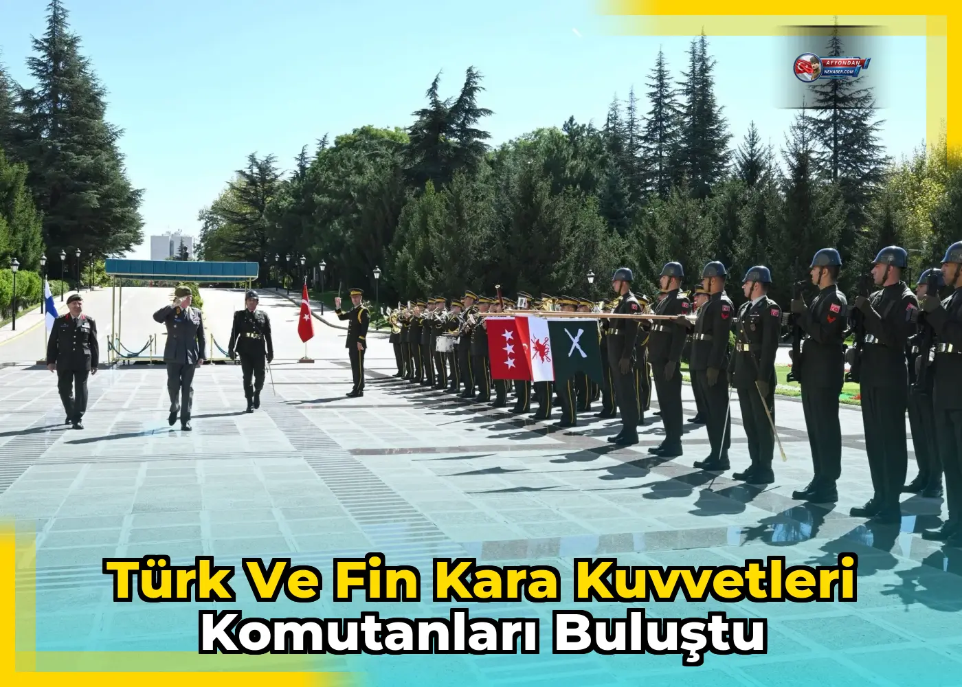 Türk ve Fin Kara Kuvvetleri Komutanları buluştu