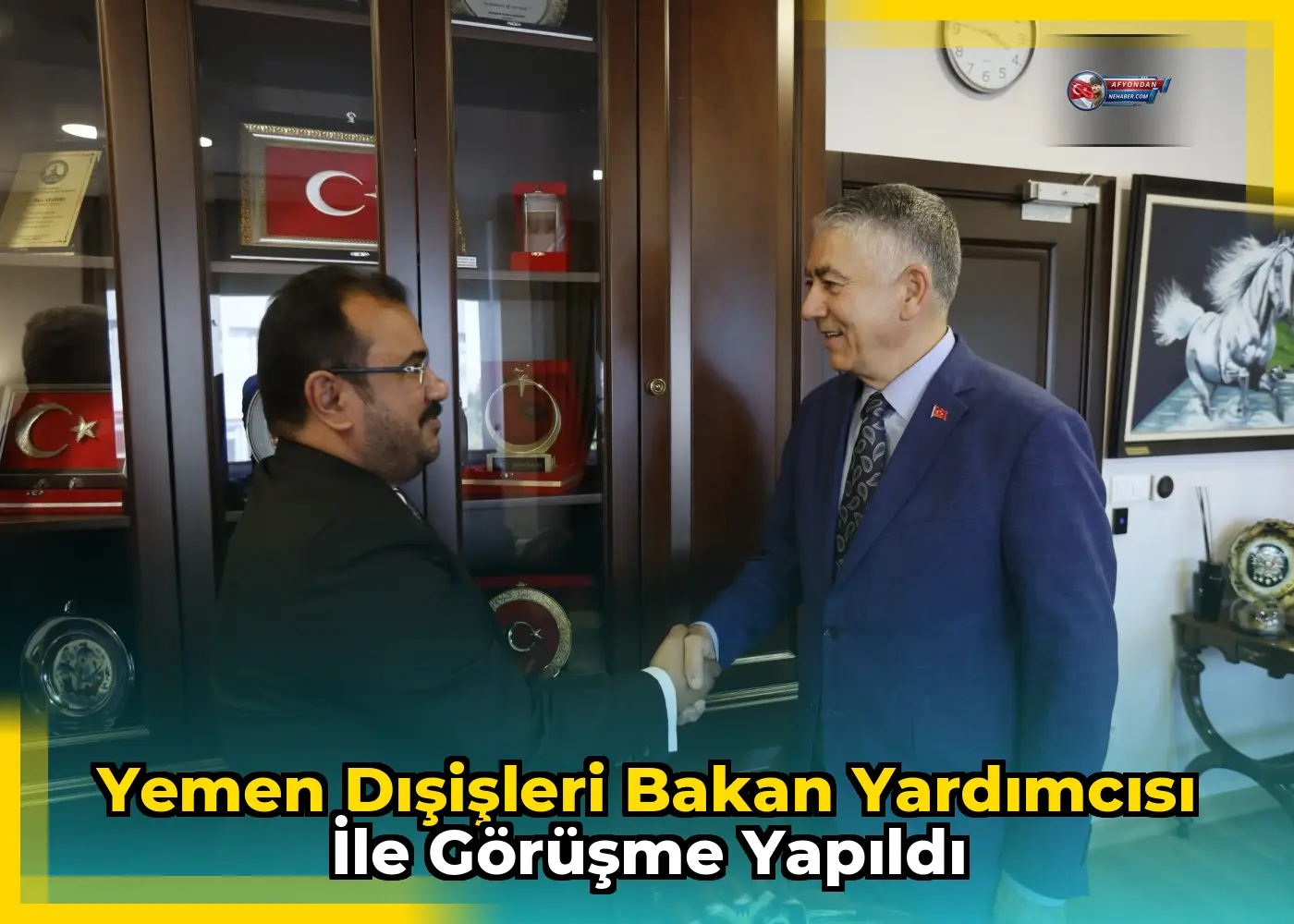 Yemen Dışişleri Bakan Yardımcısı ile görüşme yapıldı