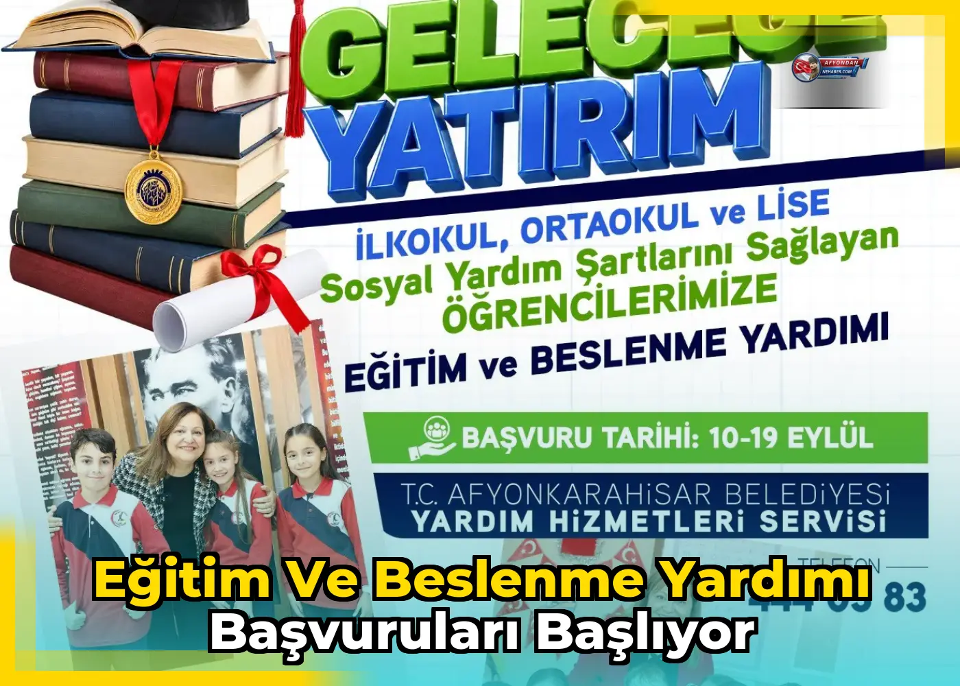 Eğitim ve Beslenme Yardımı Başvuruları Başlıyor