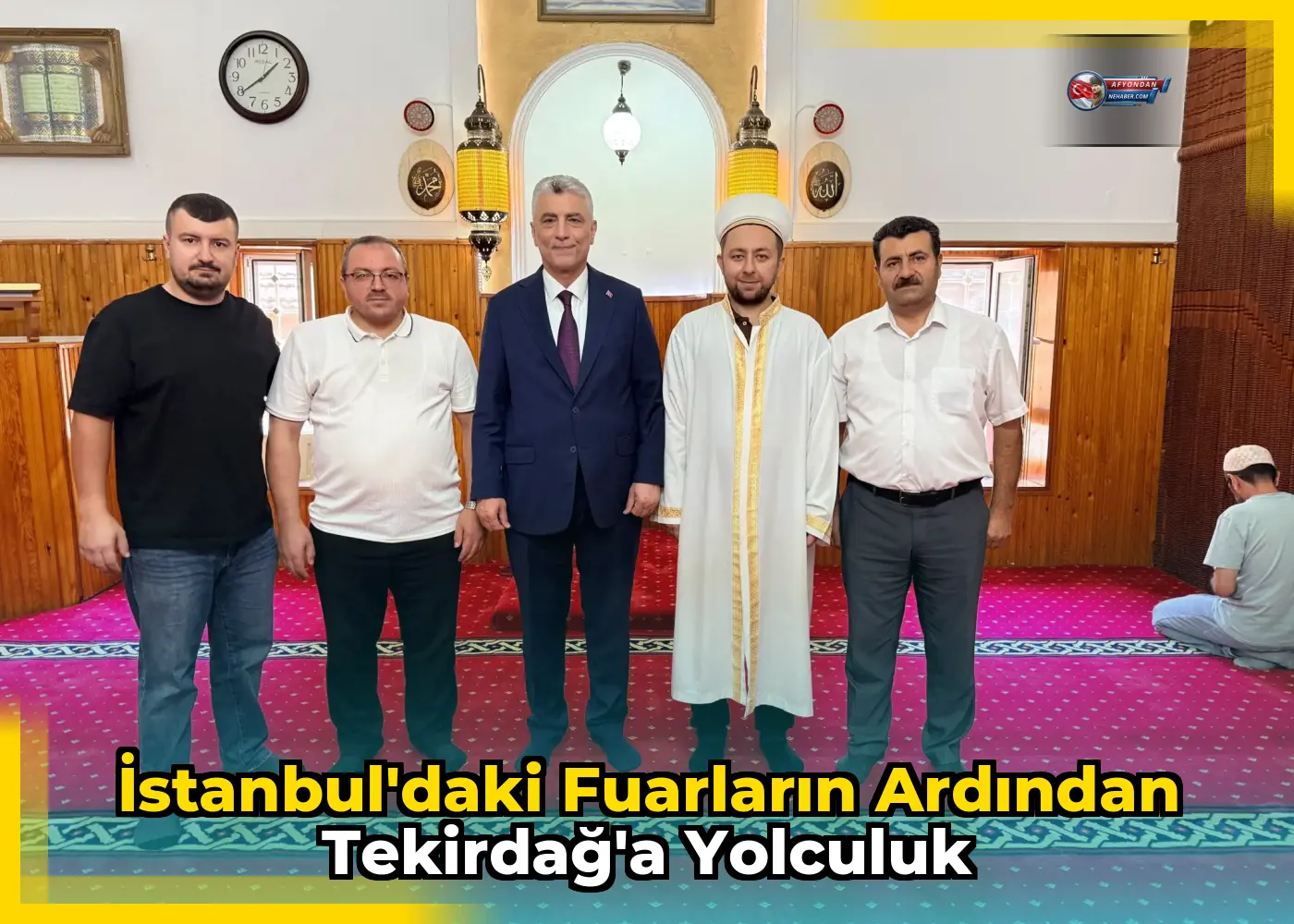 İstanbul'daki fuarların ardından Tekirdağ'a yolculuk