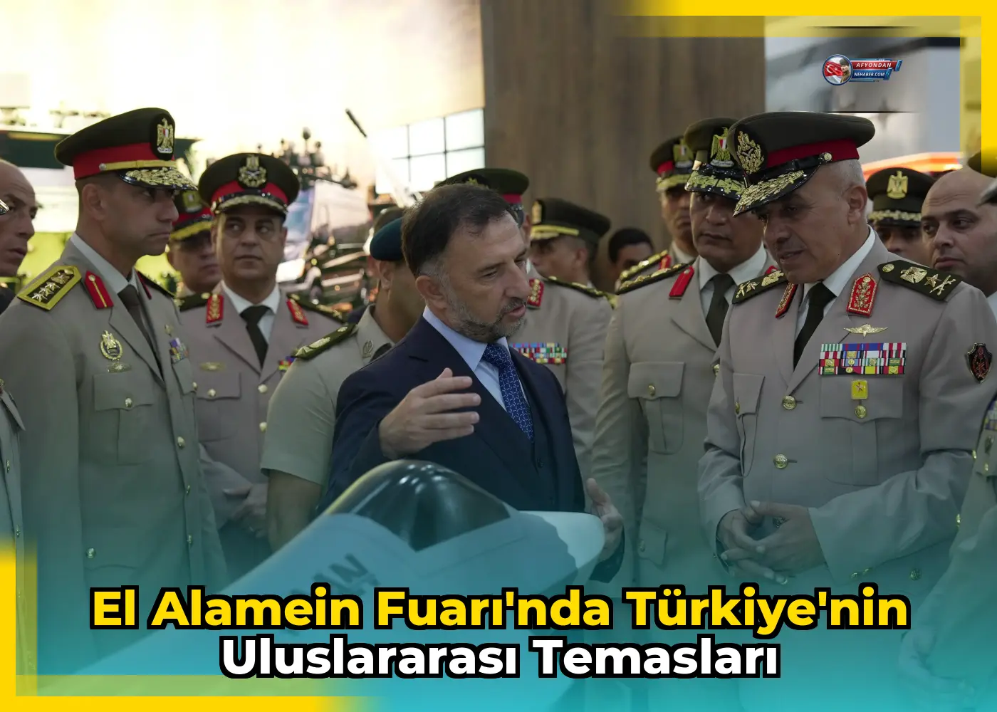 El Alamein Fuarı'nda Türkiye'nin Uluslararası Temasları