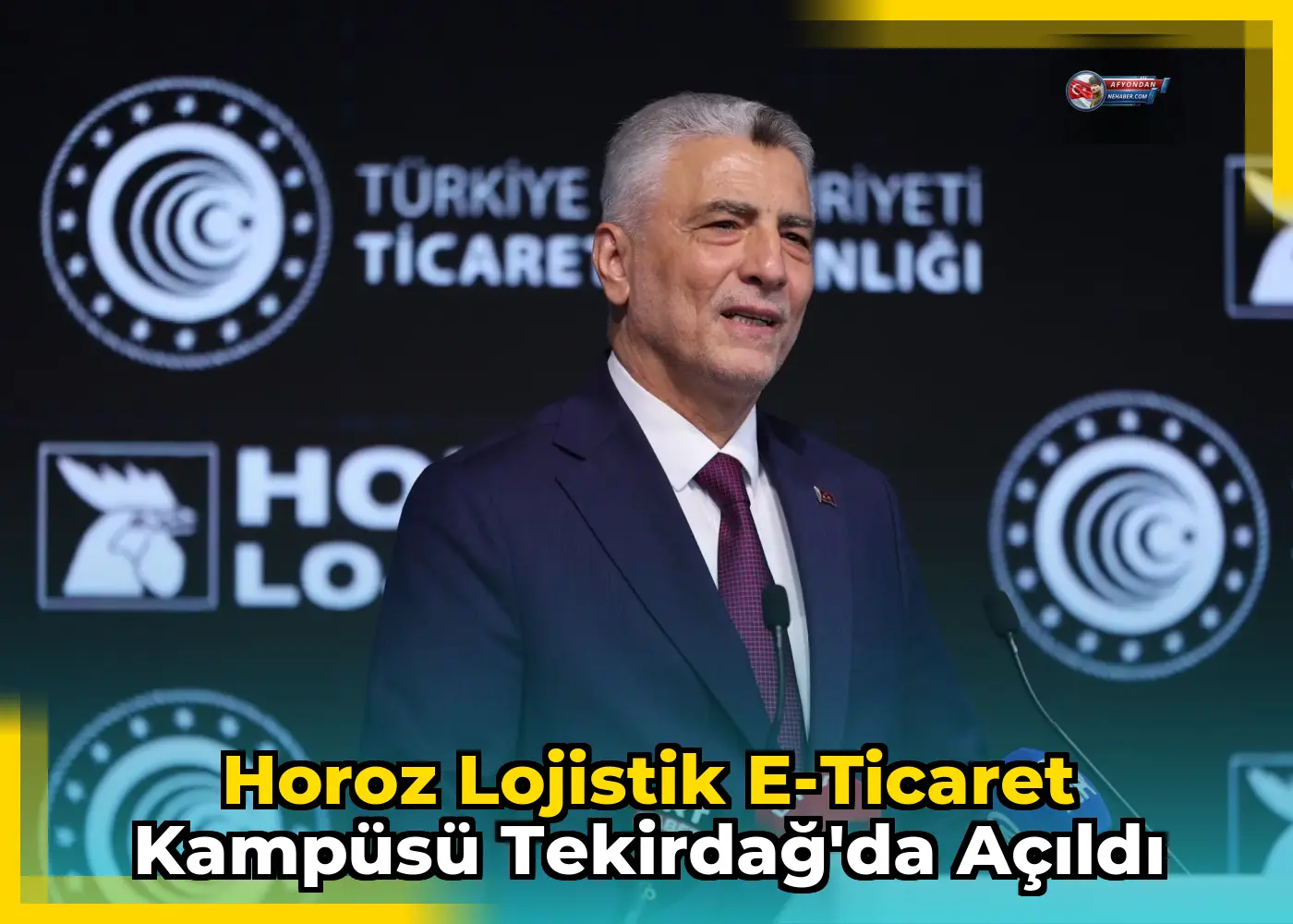 Horoz Lojistik E-Ticaret Kampüsü Tekirdağ'da Açıldı