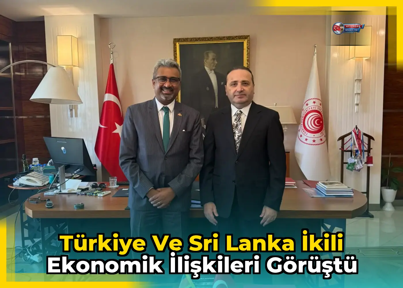 Türkiye ve Sri Lanka İkili Ekonomik İlişkileri Görüştü