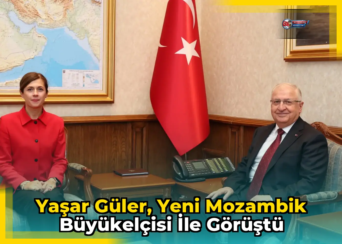 Yaşar Güler, Yeni Mozambik Büyükelçisi ile Görüştü