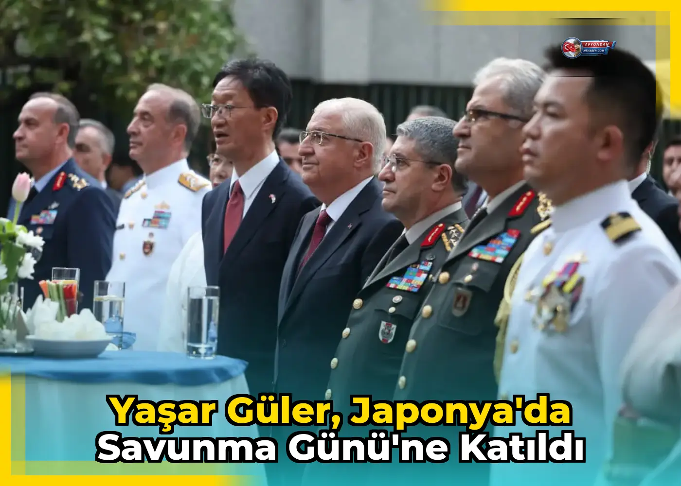 Yaşar Güler, Japonya'da Savunma Günü'ne Katıldı