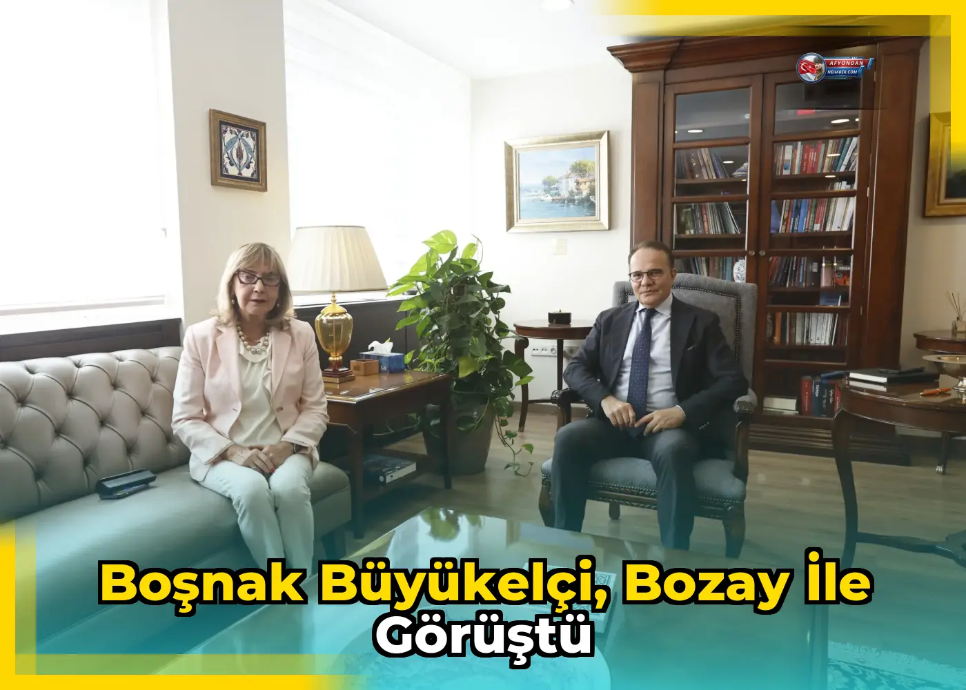Boşnak Büyükelçi, Bozay ile görüştü