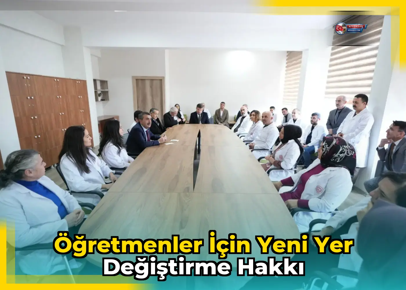 Öğretmenler için yeni yer değiştirme hakkı
