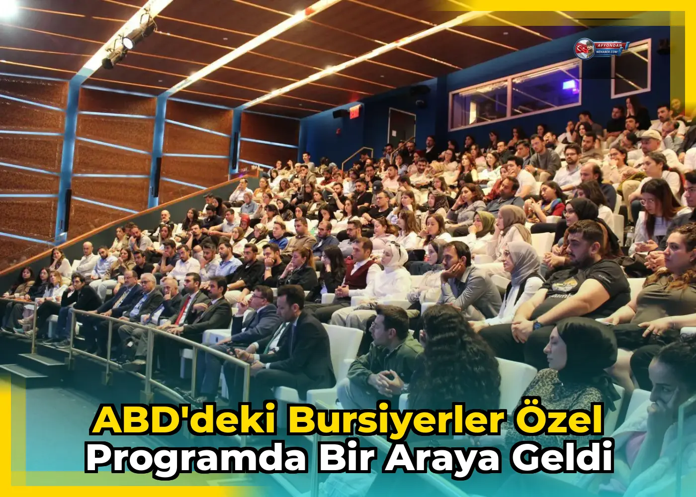 ABD'deki bursiyerler özel programda bir araya geldi