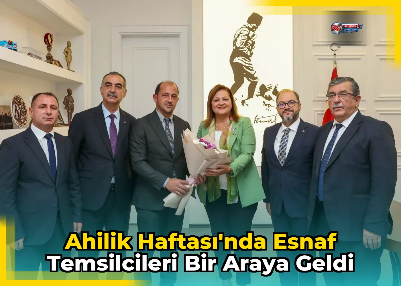 Ahilik Haftası'nda esnaf temsilcileri bir araya geldi
