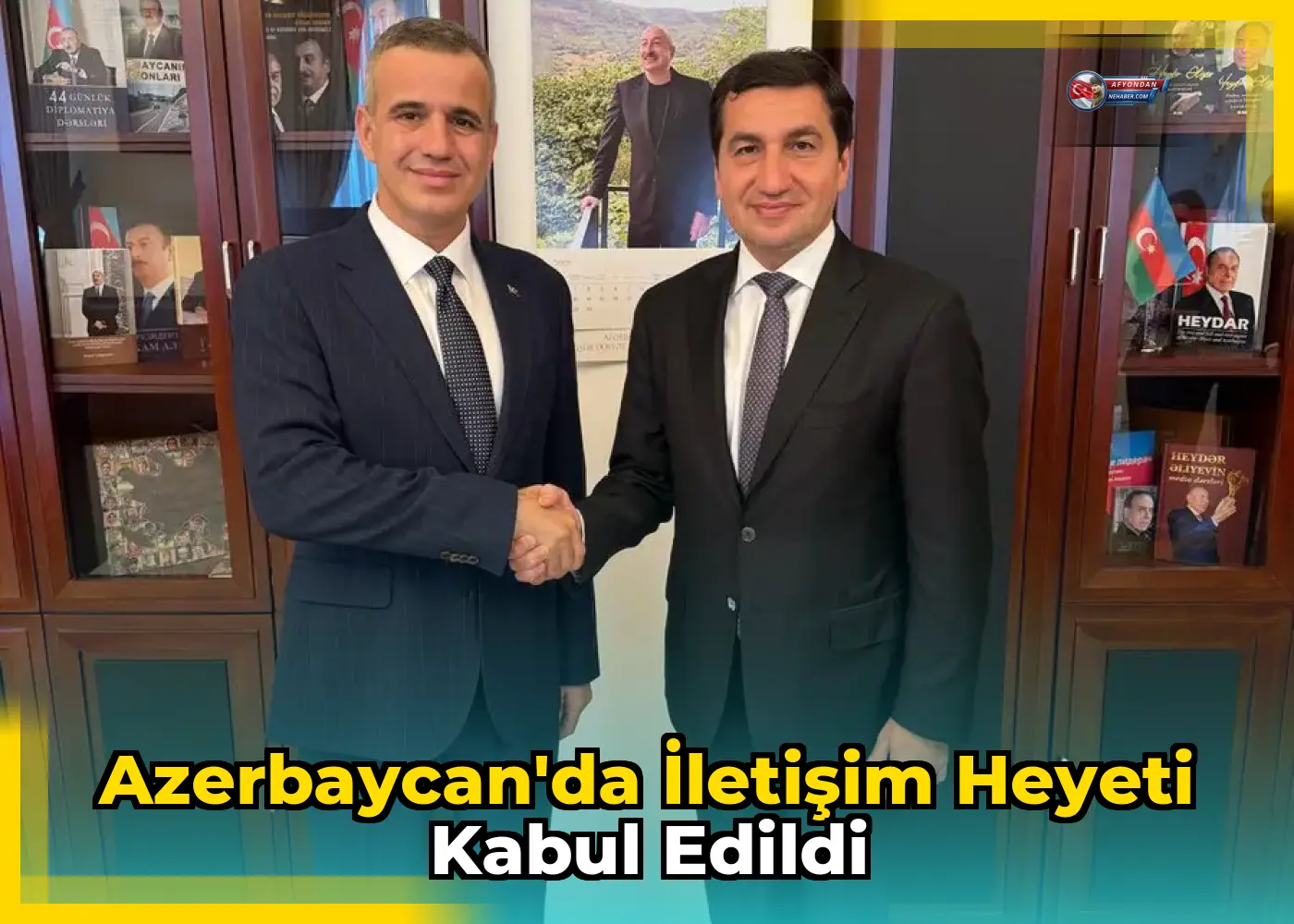 Azerbaycan'da İletişim Heyeti Kabul Edildi