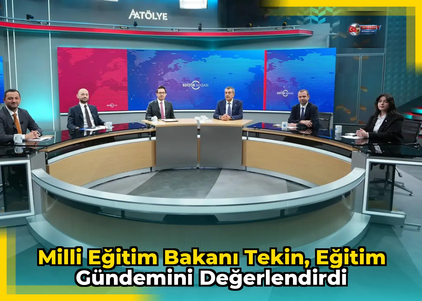 Milli Eğitim Bakanı Tekin, eğitim gündemini değerlendirdi