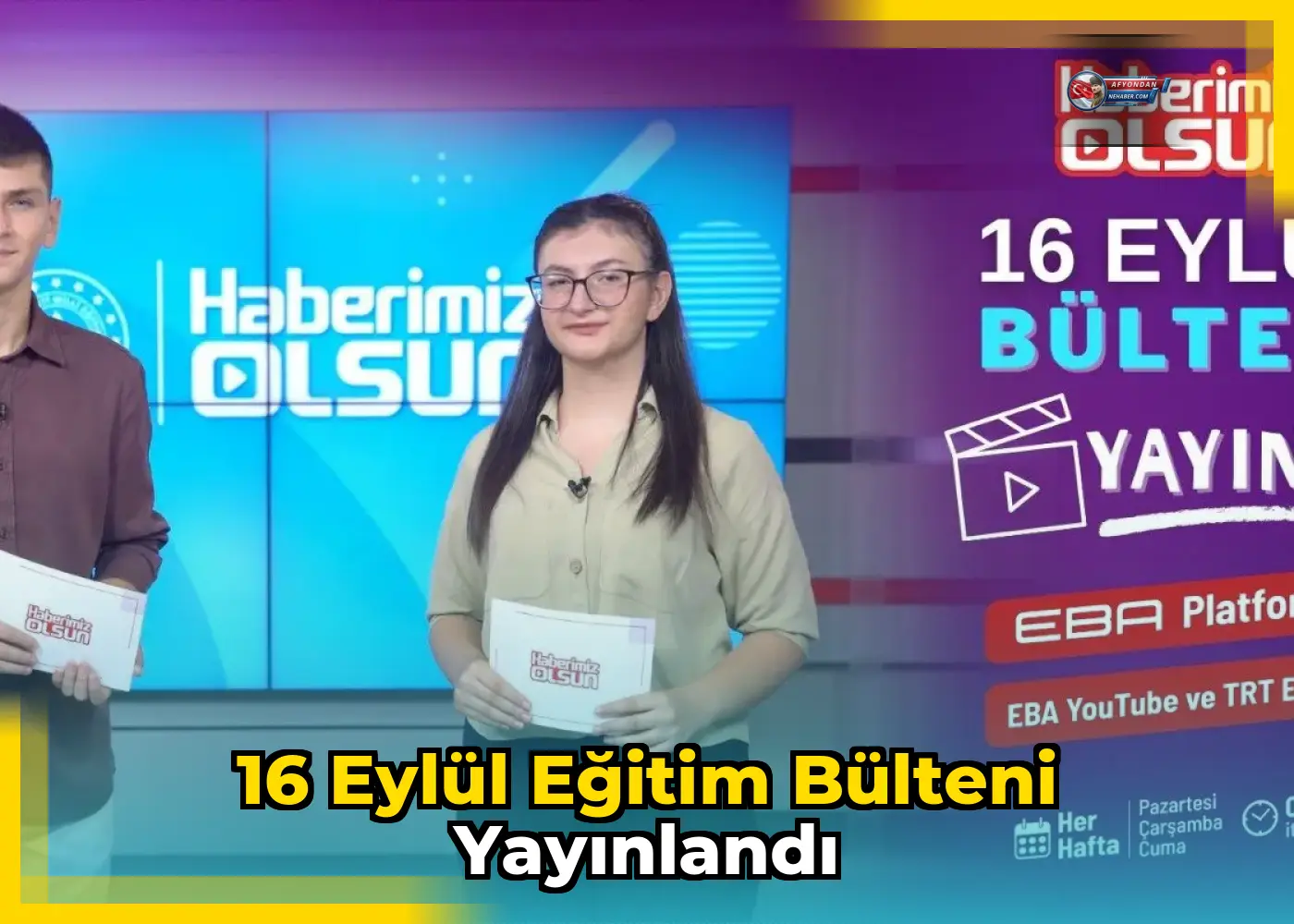 16 Eylül Eğitim Bülteni Yayınlandı